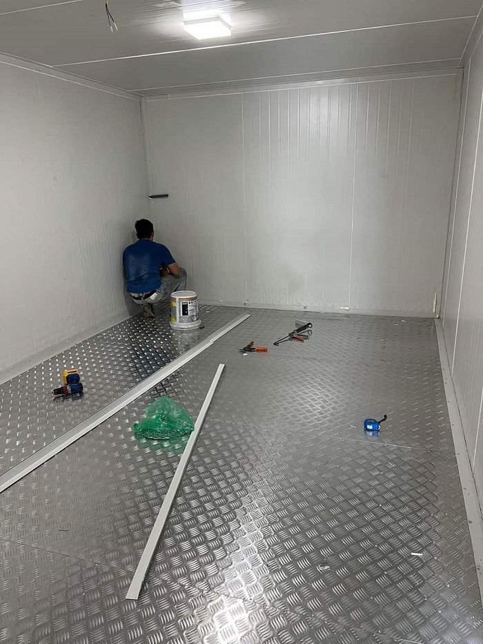 Commercial cold room installation in Kenya by Critical Cooling Systems for food storage, supermarkets, hotels, hospitals, warehouses, and pharmaceutical facilities