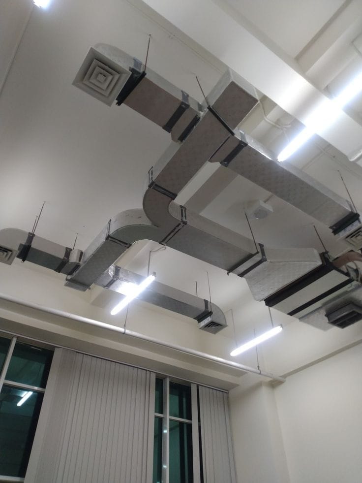 Ductable air conditioner installation in Kenya by Critical Cooling Systems