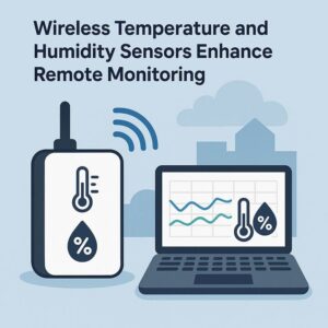 Wireless cold room temperature and humidity monitoring system in Kenya